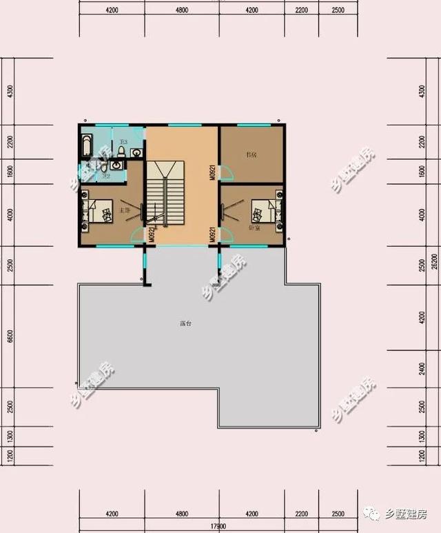 新中式農(nóng)村四合院別墅圖，帶小院和露臺(tái)，讓你的房子脫穎而出
