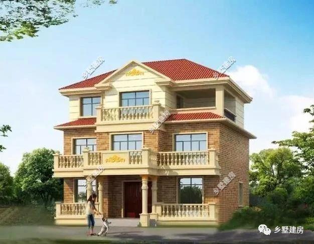 三層別墅圖造價40萬，城市買房首付都不夠，不如在農(nóng)村自建一棟別墅享受一生。