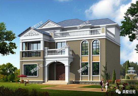 好評如潮的5款農(nóng)村別墅設(shè)計圖，款款都有特點(diǎn)，隨便一建就很出彩。