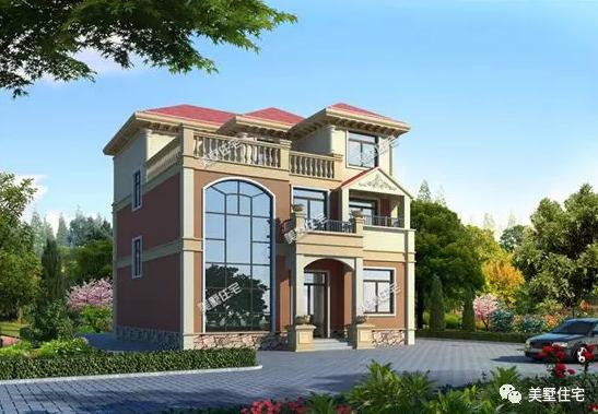 好評如潮的5款農(nóng)村別墅設(shè)計圖，款款都有特點(diǎn)，隨便一建就很出彩。