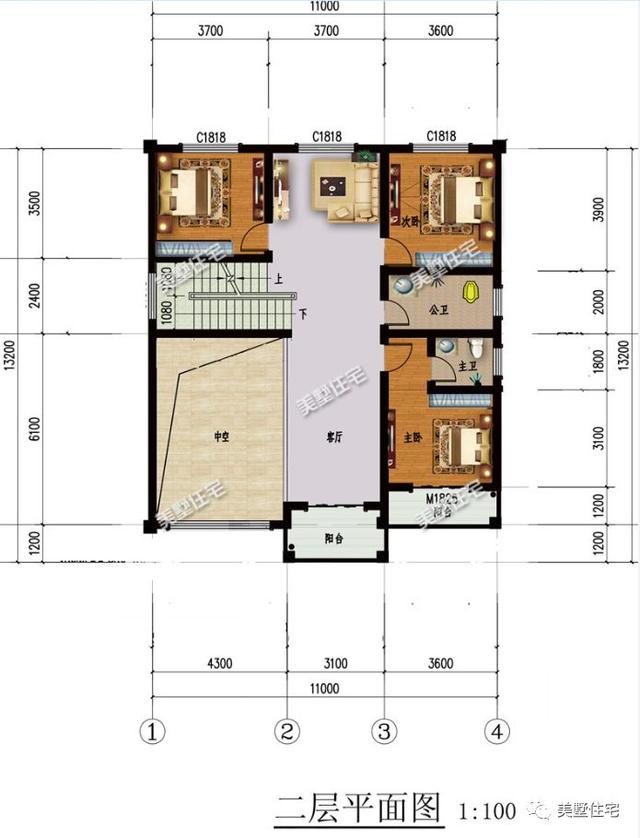 好評如潮的5款農(nóng)村別墅設(shè)計圖，款款都有特點(diǎn)，隨便一建就很出彩。