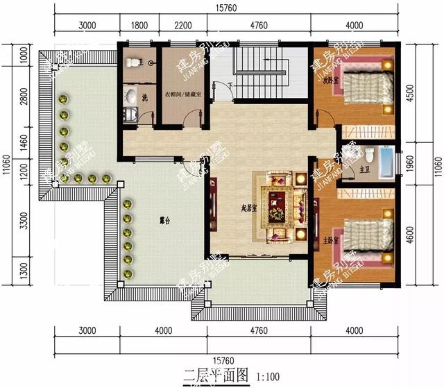 3棟實(shí)用美觀最適合農(nóng)村建的別墅圖，簡(jiǎn)單美觀又實(shí)用。