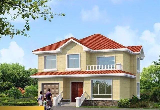 三款漂亮的農(nóng)村二層自建房設(shè)計(jì)圖，簡(jiǎn)單實(shí)用還不貴，人人都能建的起