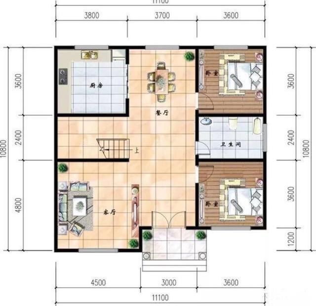 三款漂亮的農(nóng)村二層自建房設(shè)計(jì)圖，簡(jiǎn)單實(shí)用還不貴，人人都能建的起