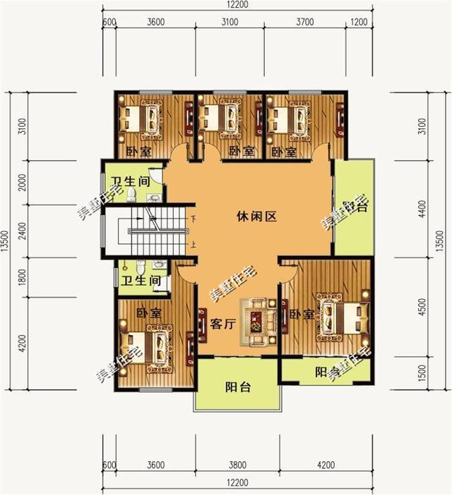 3款風(fēng)格各異的自建別墅圖，每一棟都是值得建的好房子，你喜歡哪個呢