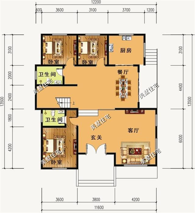 3款風(fēng)格各異的自建別墅圖，每一棟都是值得建的好房子，你喜歡哪個呢