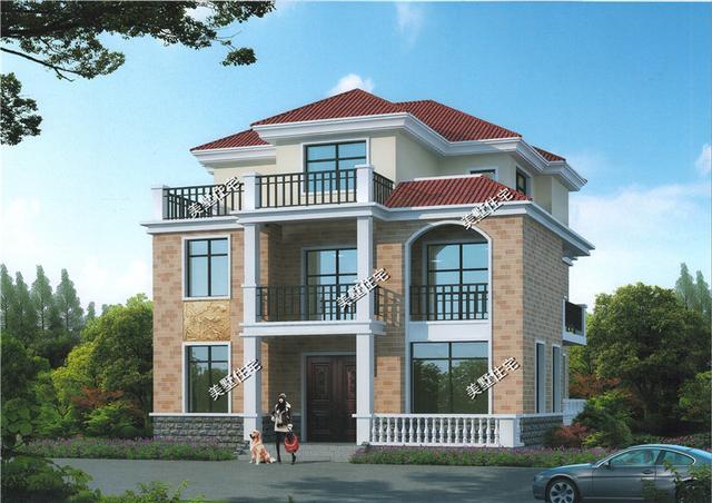 3款風(fēng)格各異的自建別墅圖，每一棟都是值得建的好房子，你喜歡哪個呢