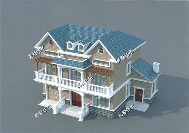 3款風(fēng)格各異的自建別墅圖，每一棟都是值得建的好房子，你喜歡哪個呢