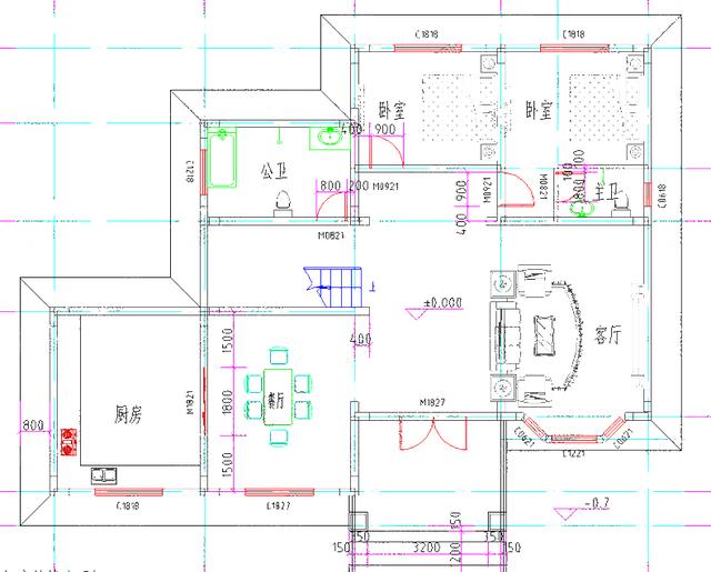 40萬16×12米二層私家別墅設(shè)計(jì)圖，2廳5臥+地下室車庫+酒窖+休閑廳+套房