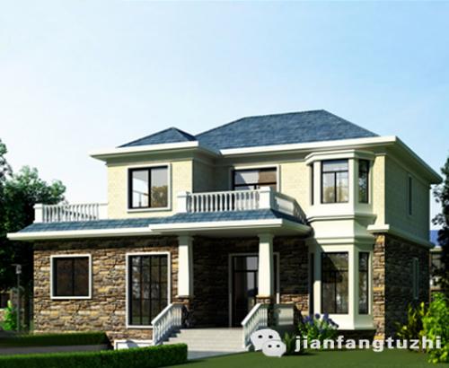 40萬16×12米二層私家別墅設(shè)計(jì)圖，2廳5臥+地下室車庫+酒窖+休閑廳+套房