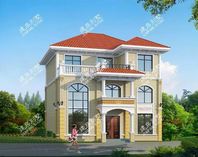 兩款戶型相近的三層農村別墅設計圖，第一棟戶型通透，第二棟經(jīng)濟適用，都是建房很不錯的選擇