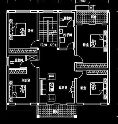 占地150㎡二層農(nóng)村住房設(shè)計(jì)圖，簡(jiǎn)單實(shí)用，低調(diào)的外觀設(shè)計(jì)以及不高的造價(jià)特別適合普通農(nóng)村家庭