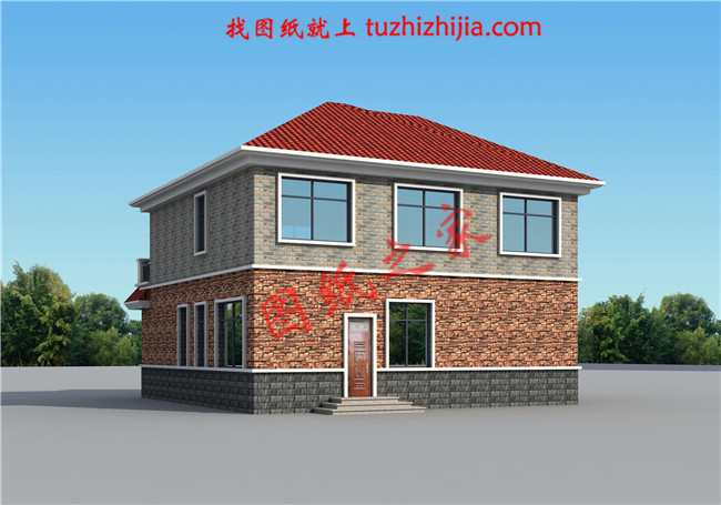 農(nóng)村18萬元二層小樓圖紙，漂亮實(shí)用的農(nóng)村二層樓房設(shè)計(jì)圖