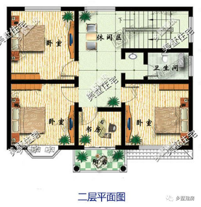 農(nóng)村自建小別墅設(shè)計(jì)圖！專為農(nóng)村小占地設(shè)計(jì)的房子！簡直美呆了！