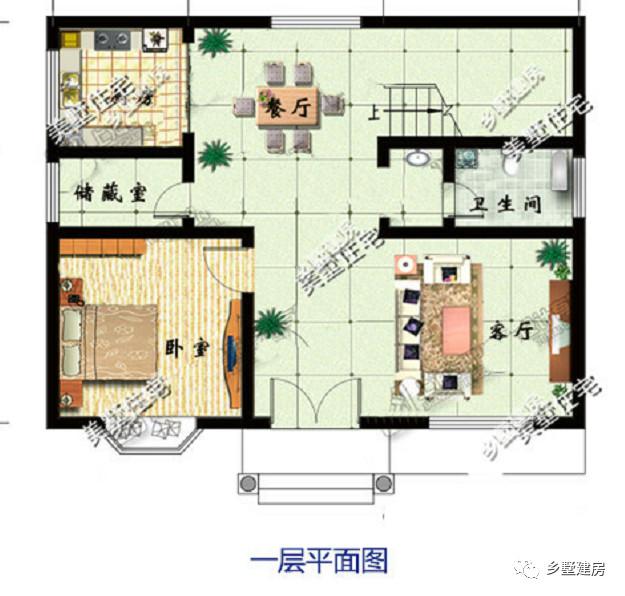 農(nóng)村自建小別墅設(shè)計(jì)圖！專為農(nóng)村小占地設(shè)計(jì)的房子！簡直美呆了！