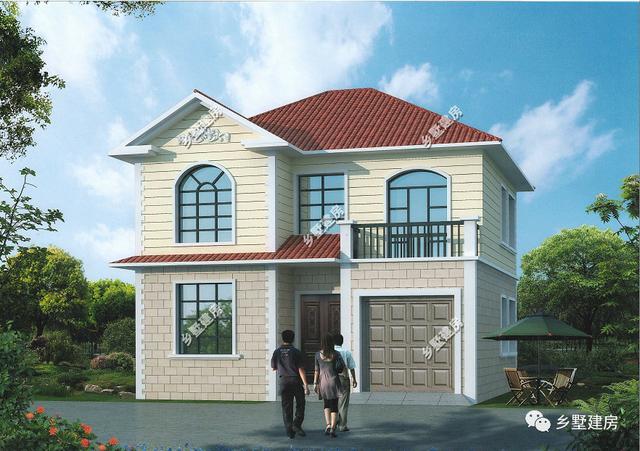 農(nóng)村自建小別墅設(shè)計(jì)圖！專為農(nóng)村小占地設(shè)計(jì)的房子！簡直美呆了！
