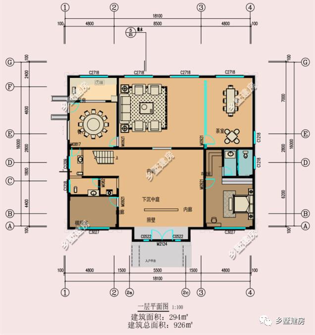 中式三層農(nóng)村自建別墅設(shè)計圖，性價比高，你值得擁有