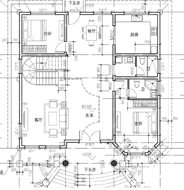 2廳7臥三層獨棟別墅設(shè)計圖奢華大氣，尊貴豪華，挑空客廳+麻將室+娛樂室+套房
