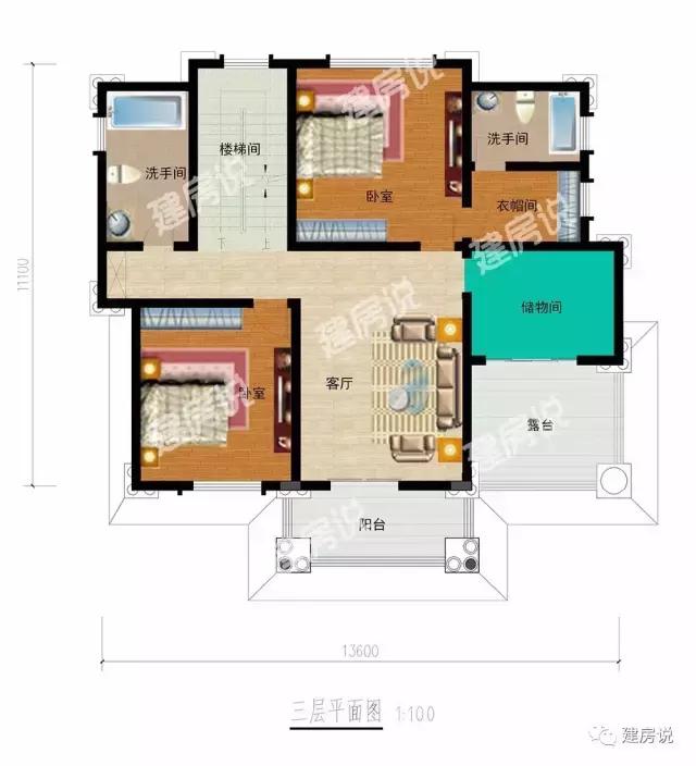 好評(píng)率最高的三層農(nóng)村別墅，40萬(wàn)左右，棋牌室露臺(tái)書(shū)房齊全，優(yōu)化提升居住品質(zhì)感