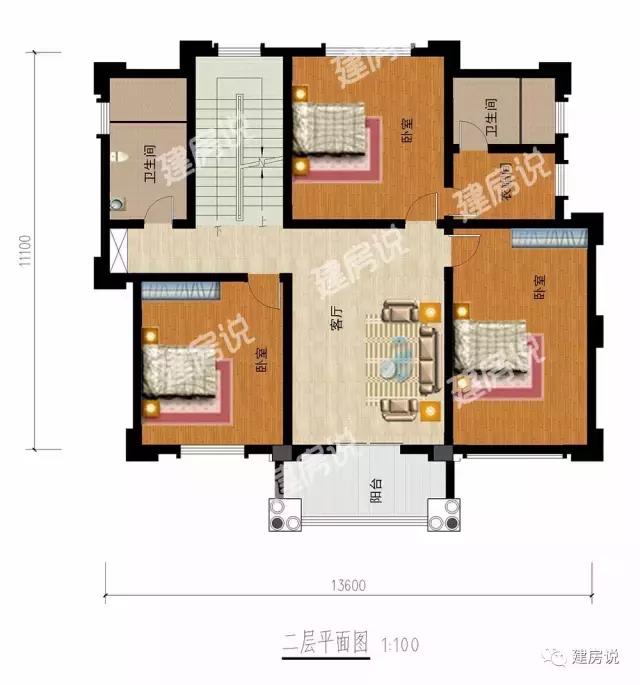 好評(píng)率最高的三層農(nóng)村別墅，40萬(wàn)左右，棋牌室露臺(tái)書(shū)房齊全，優(yōu)化提升居住品質(zhì)感