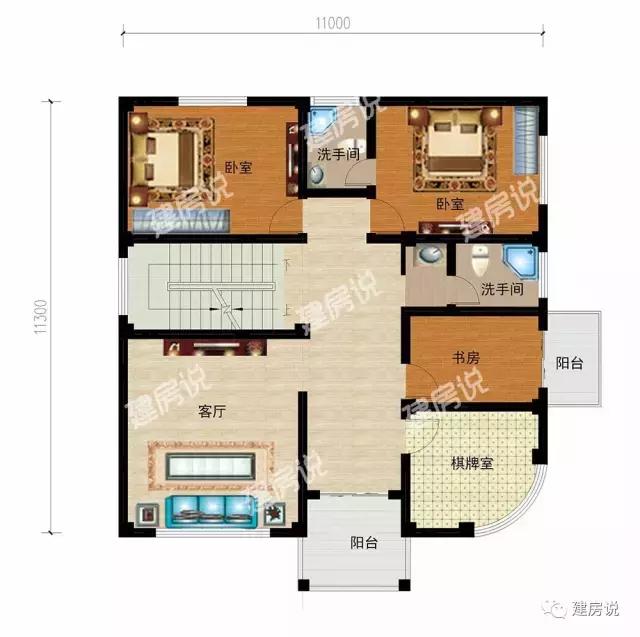 好評(píng)率最高的三層農(nóng)村別墅，40萬(wàn)左右，棋牌室露臺(tái)書(shū)房齊全，優(yōu)化提升居住品質(zhì)感