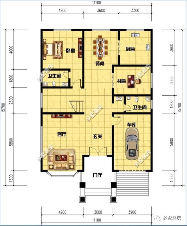舒適的三層農(nóng)村別墅設(shè)計圖，別墅剛建成，媳婦娶進(jìn)門，這樣的人生你羨不羨慕？