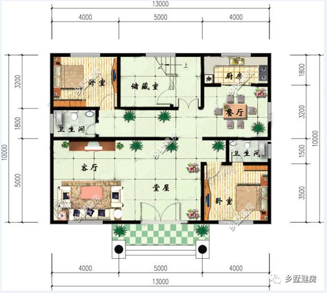 舒適的三層農(nóng)村別墅設(shè)計圖，別墅剛建成，媳婦娶進(jìn)門，這樣的人生你羨不羨慕？
