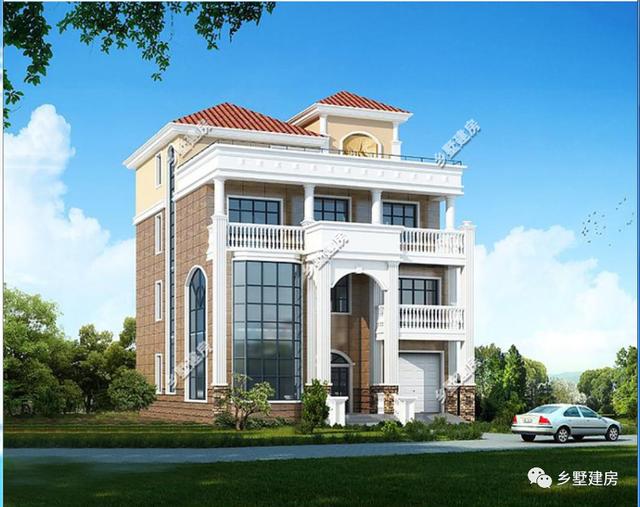 舒適的三層農(nóng)村別墅設(shè)計圖，別墅剛建成，媳婦娶進(jìn)門，這樣的人生你羨不羨慕？