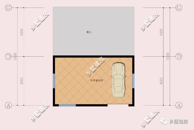5室2廳4衛(wèi)帶車庫的三層歐式別墅設(shè)計圖，簡約大氣，20多萬能建這樣一套別墅也是很超值了！
