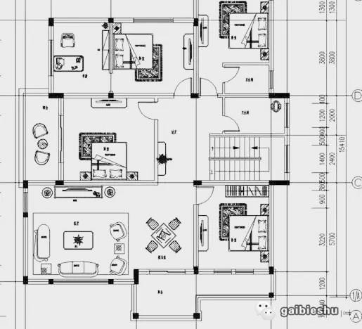 三層農(nóng)村自建房設(shè)計(jì)圖，磚混結(jié)構(gòu)，設(shè)計(jì)十分人性化