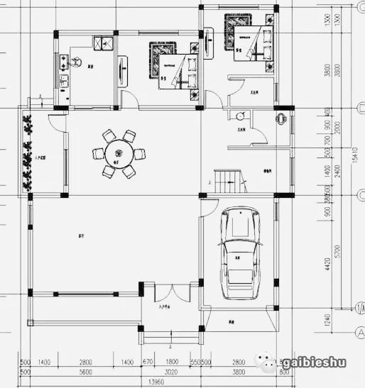 三層農(nóng)村自建房設(shè)計(jì)圖，磚混結(jié)構(gòu)，設(shè)計(jì)十分人性化