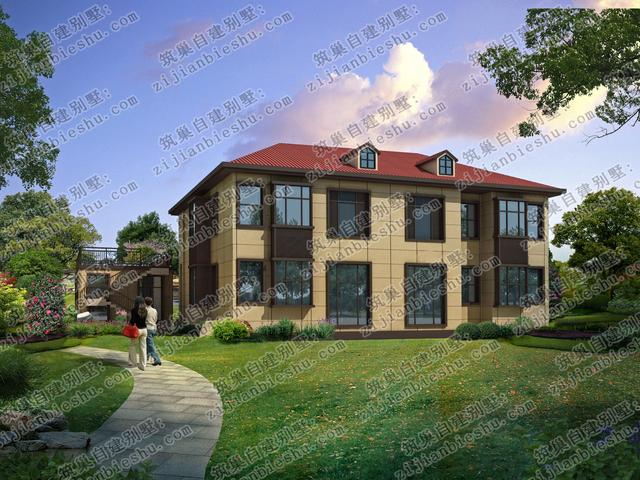 現(xiàn)代農(nóng)村自建房別墅設(shè)計(jì)圖，彰顯設(shè)計(jì)的獨(dú)特魅力