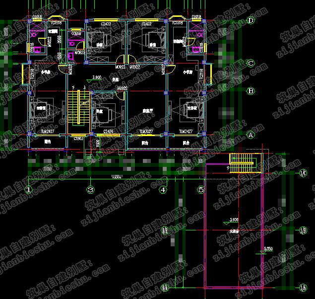 現(xiàn)代農(nóng)村自建房別墅設(shè)計(jì)圖，彰顯設(shè)計(jì)的獨(dú)特魅力