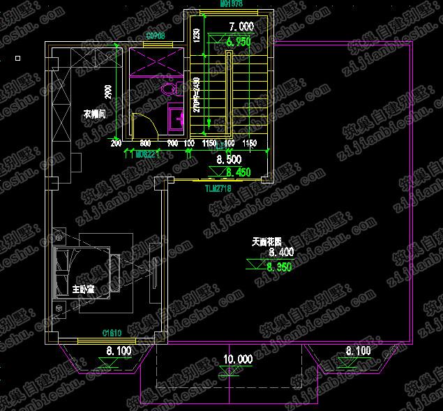 四層框架結(jié)構(gòu)農(nóng)村別墅，入戶花園+大露臺，時尚大氣，造價30萬