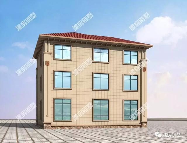 三層歐式別墅設計圖13.5×11.2米，要建就建棟豪華大氣的住宅