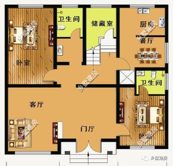 2024農(nóng)村搶著蓋的自建別墅戶型圖！造價(jià)只有30萬(wàn)！不要太值！