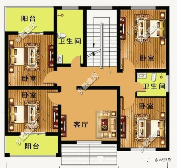2024農(nóng)村搶著蓋的自建別墅戶型圖！造價(jià)只有30萬(wàn)！不要太值！