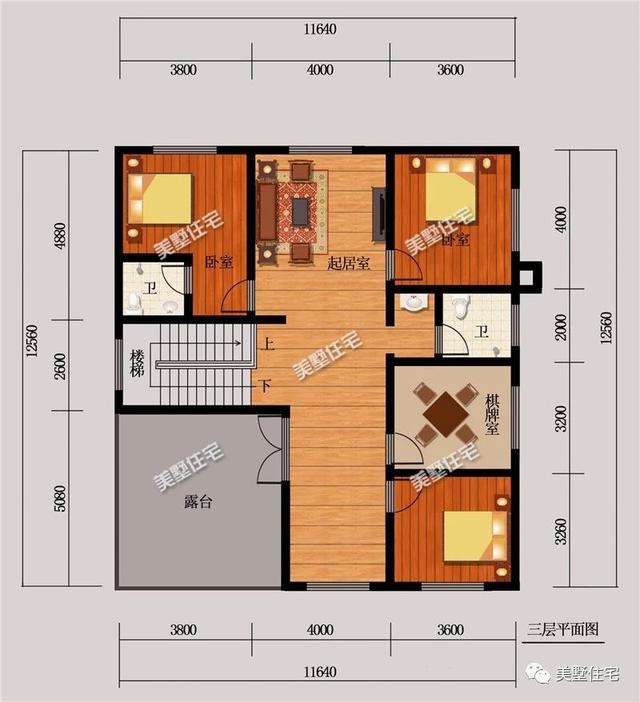 5款好看又實(shí)用的別墅戶型圖，返鄉(xiāng)建房的首選，為農(nóng)村生活量身定制