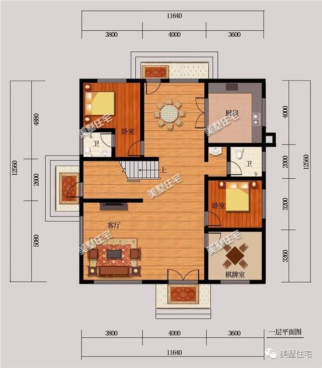 5款好看又實(shí)用的別墅戶型圖，返鄉(xiāng)建房的首選，為農(nóng)村生活量身定制