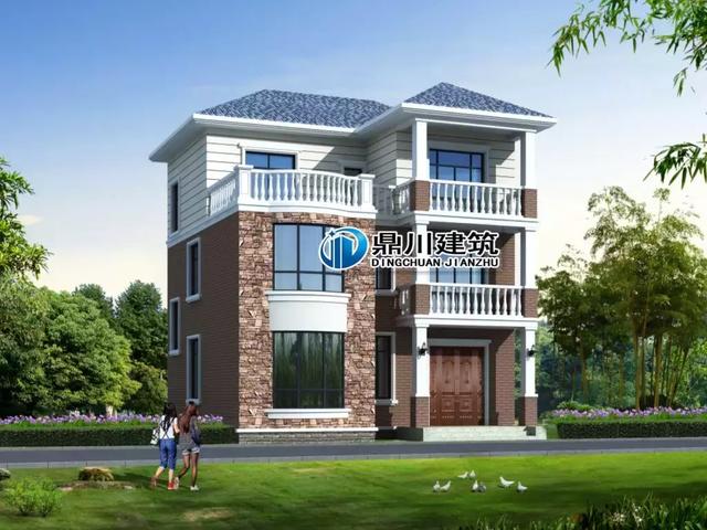 6套漂亮農(nóng)村別墅戶型圖，進深都為10米，各有特點，一起來看看。