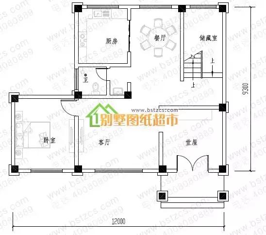 6套漂亮農(nóng)村別墅戶型圖，進深都為10米，各有特點，一起來看看。