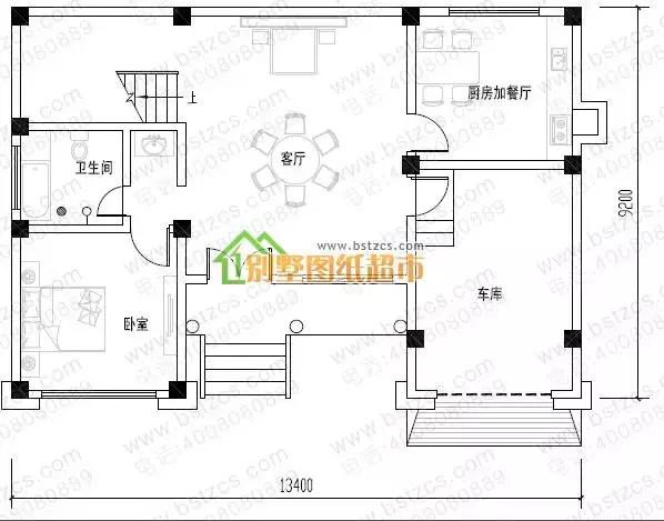 6套漂亮農(nóng)村別墅戶型圖，進深都為10米，各有特點，一起來看看。