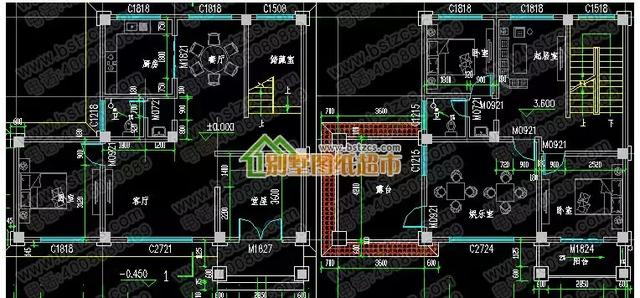 6套漂亮農(nóng)村別墅戶型圖，進深都為10米，各有特點，一起來看看。