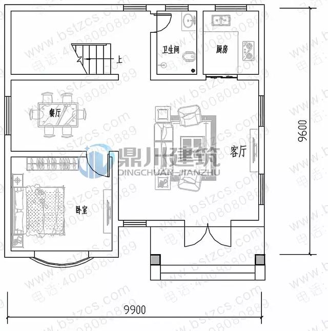 6套漂亮農(nóng)村別墅戶型圖，進深都為10米，各有特點，一起來看看。