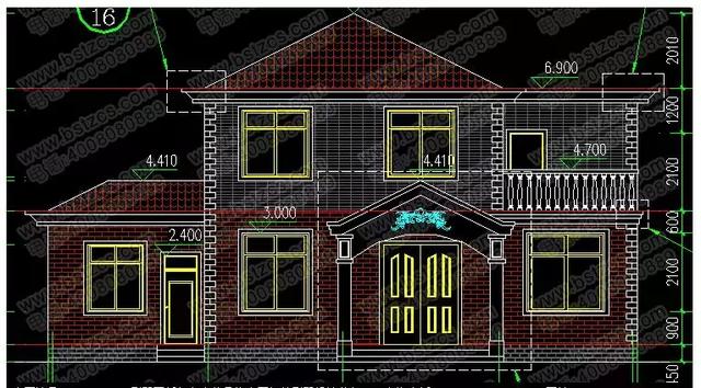 6套漂亮農(nóng)村別墅戶型圖，進深都為10米，各有特點，一起來看看。