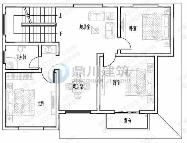 6套漂亮農(nóng)村別墅戶型圖，進深都為10米，各有特點，一起來看看。