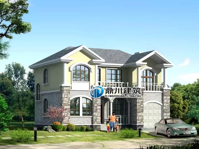 6套漂亮農(nóng)村別墅戶型圖，進深都為10米，各有特點，一起來看看。