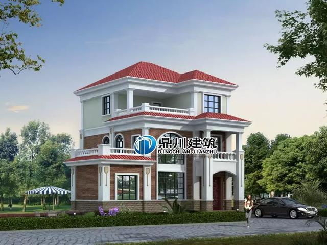 6套漂亮農(nóng)村別墅戶型圖，進深都為10米，各有特點，一起來看看。