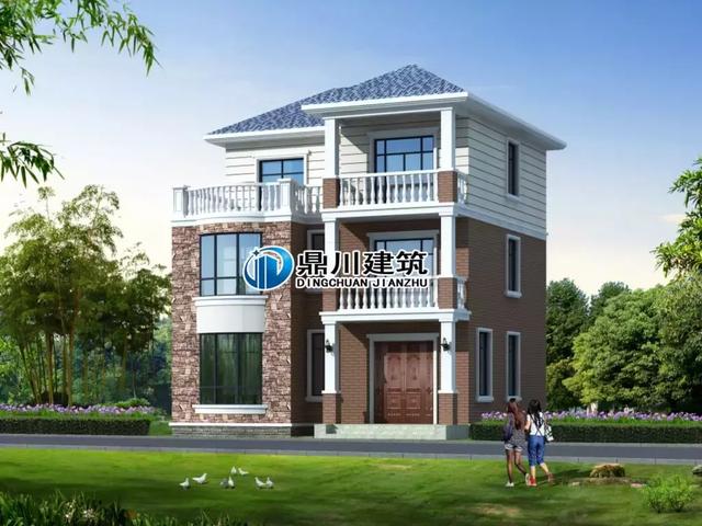 6套漂亮農(nóng)村別墅戶型圖，進深都為10米，各有特點，一起來看看。