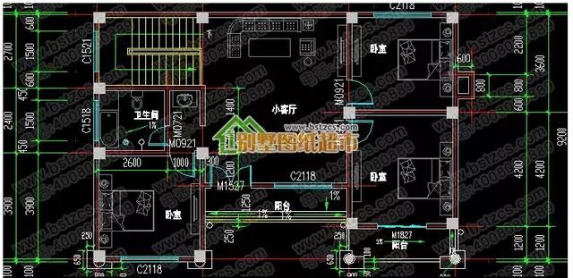 6套漂亮農(nóng)村別墅戶型圖，進深都為10米，各有特點，一起來看看。
